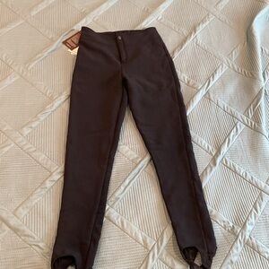 Black new unused ski pants skinny cut.